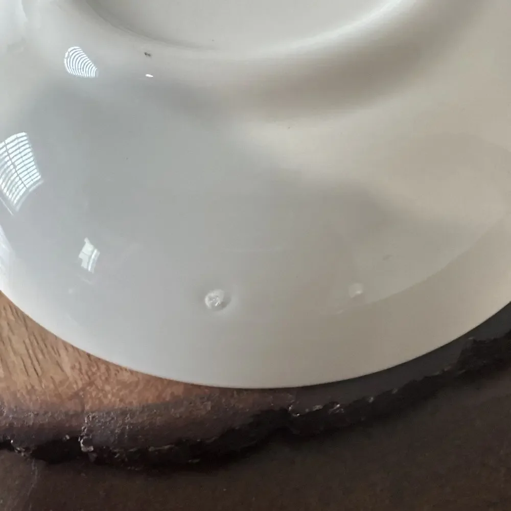 VTg White Floral Berry Fruit Sauce Dessert Sauce Bowl Set of 4